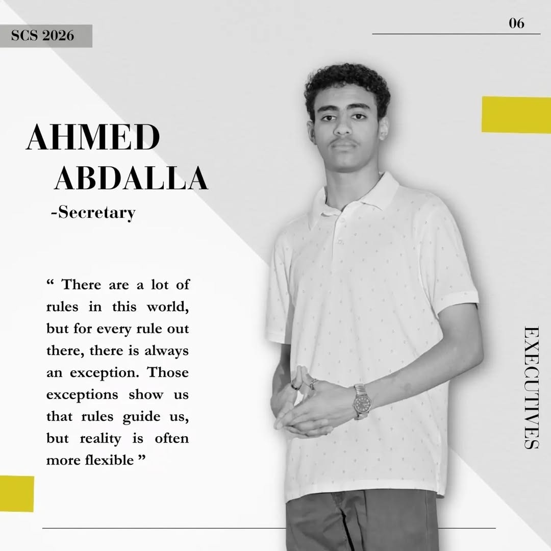 Secretary Ahmed Abdalla