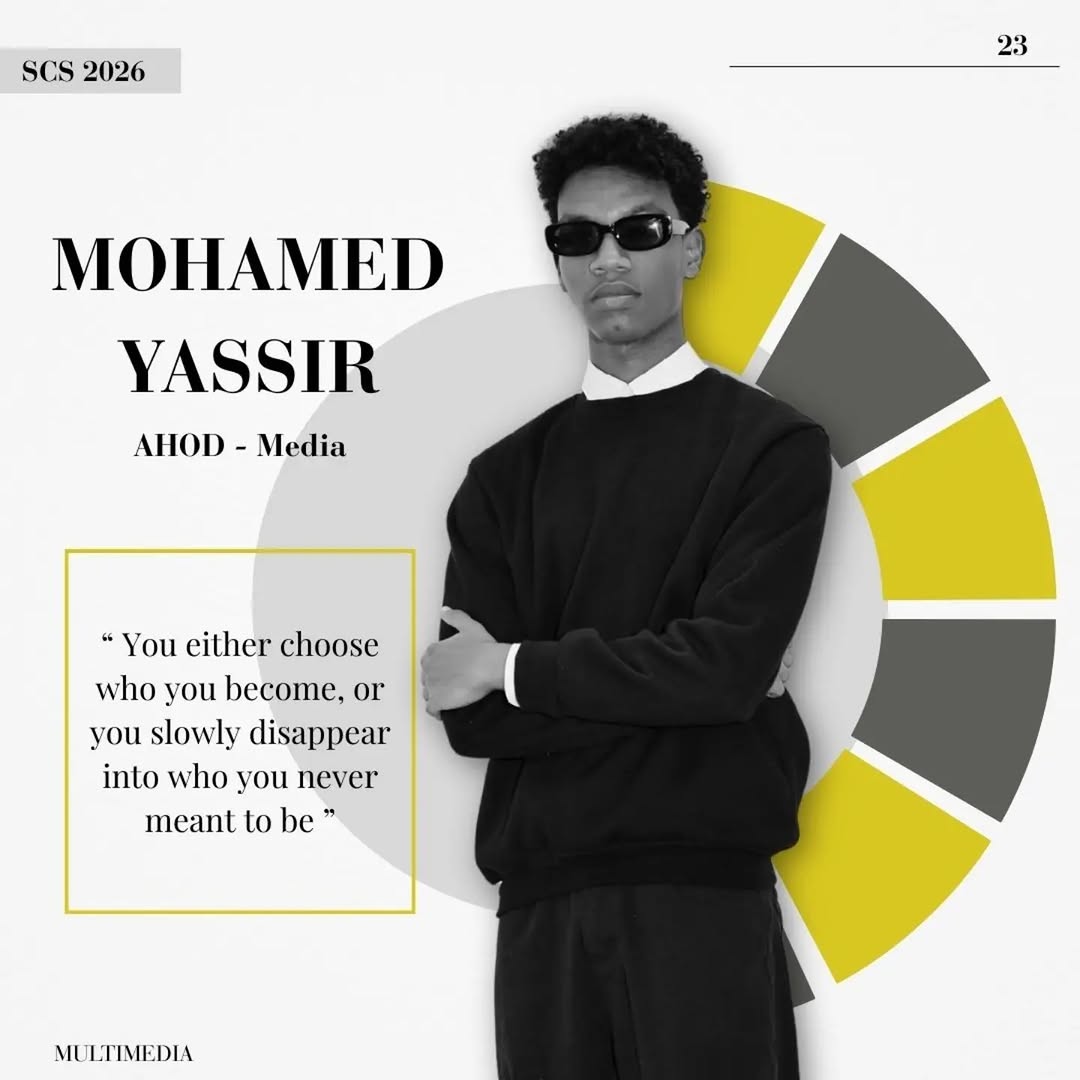 Asst. Head of Media Mohamed Yassir