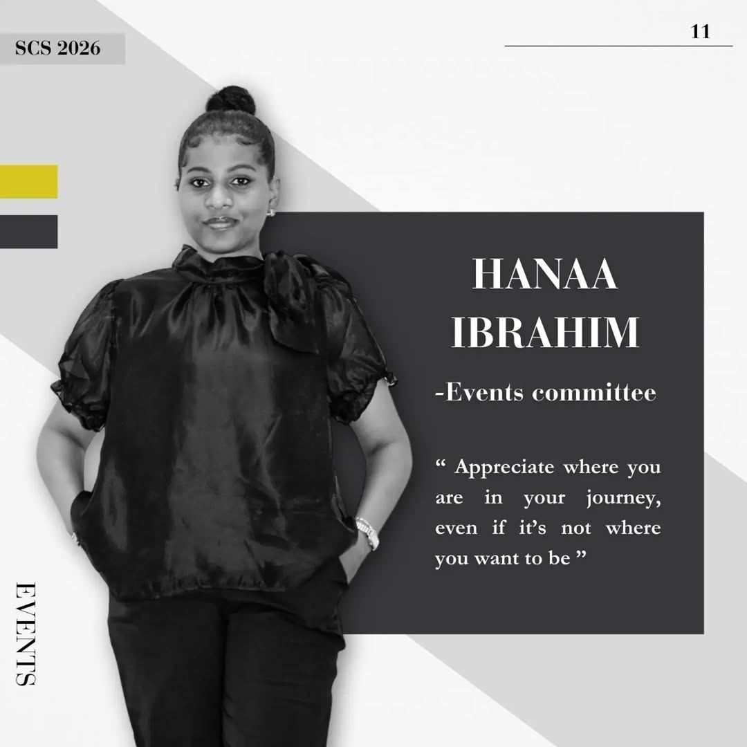 Events Committee Hanaa Ibrahim