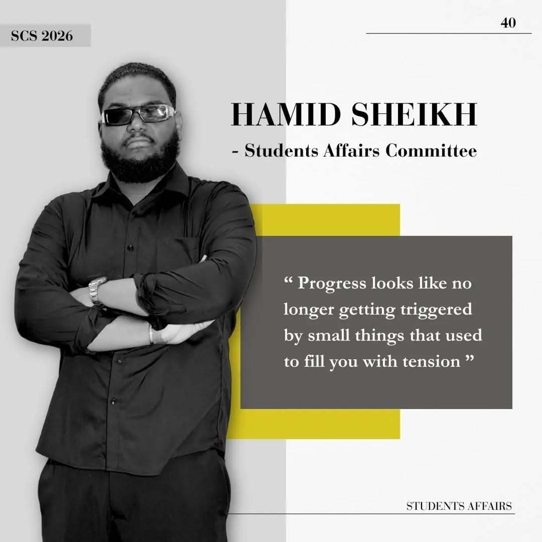 Students Affairs Committee Hamid Sheikh