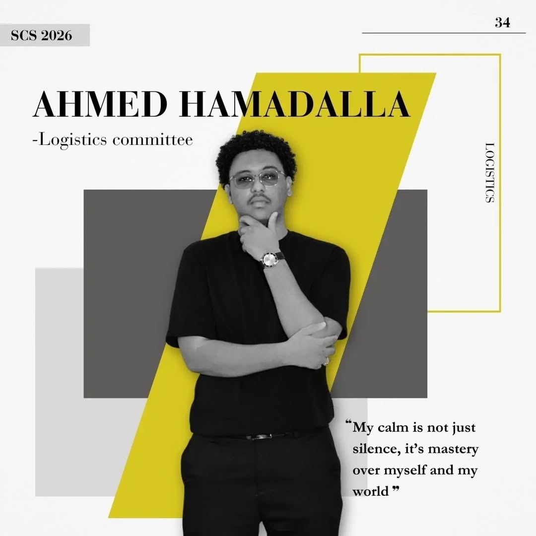 Logistics Committee Ahmed Hamadalla