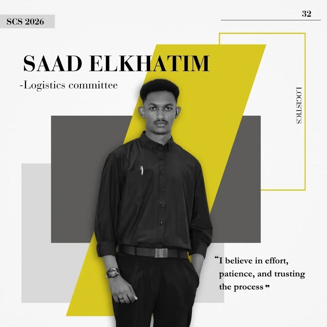 Logistics Committee Saad Elkhatim